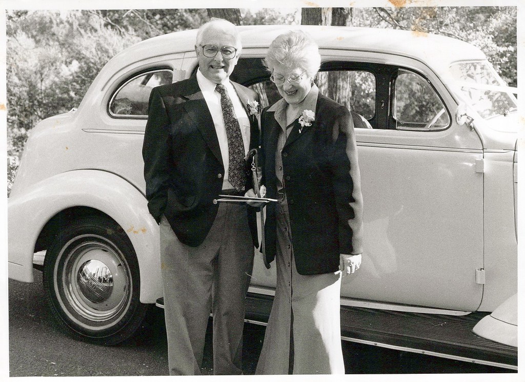 Bill adn Fay at Clinton wedding