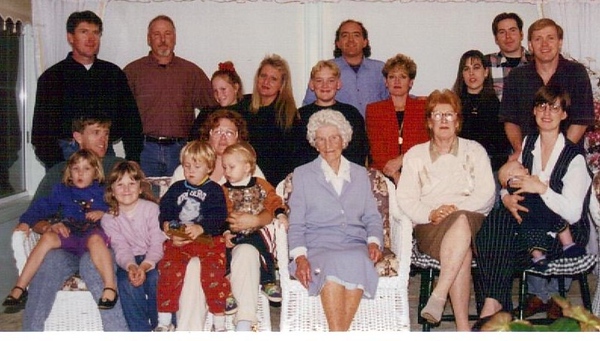 Grannies 90th birthday family photo